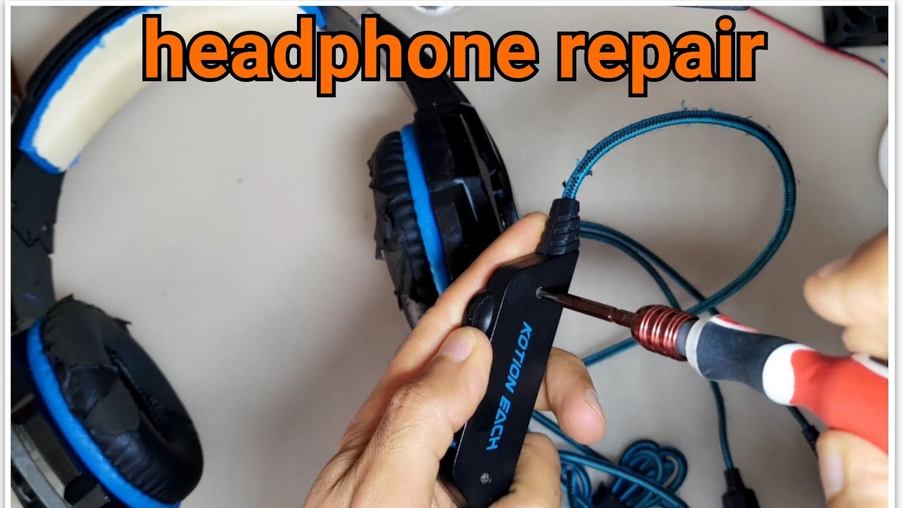 headphone repair YouTube