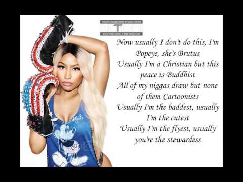 Nicki Minaj, Mike WiLL Made-It - Black Barbies (Lyrics)