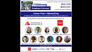 12.8 50strong EmployerConnect featuring Cushman & Wakefield and Wells Fargo