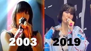 Evolution of Yeah Yeah Yeahs Playing Maps (2003-2019)