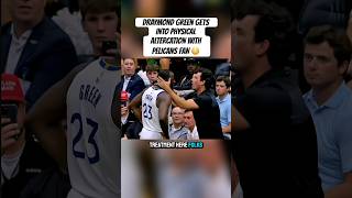 Draymond Green Gets Into An Altercation With A Fan