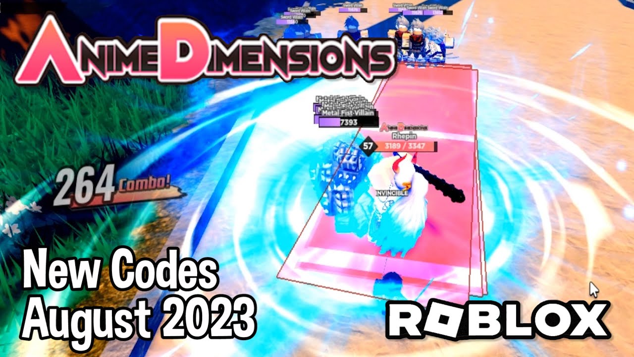 Roblox Anime Dimensions Simulator New Codes August 2023 