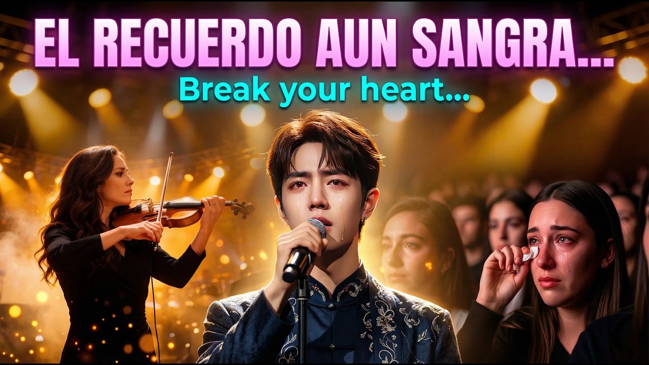 Yu Menglong canta El recuerdo aún sangra | La audiencia no pudo contener las lágrimas
