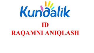 Kundalik.comda ID ni aniqlash