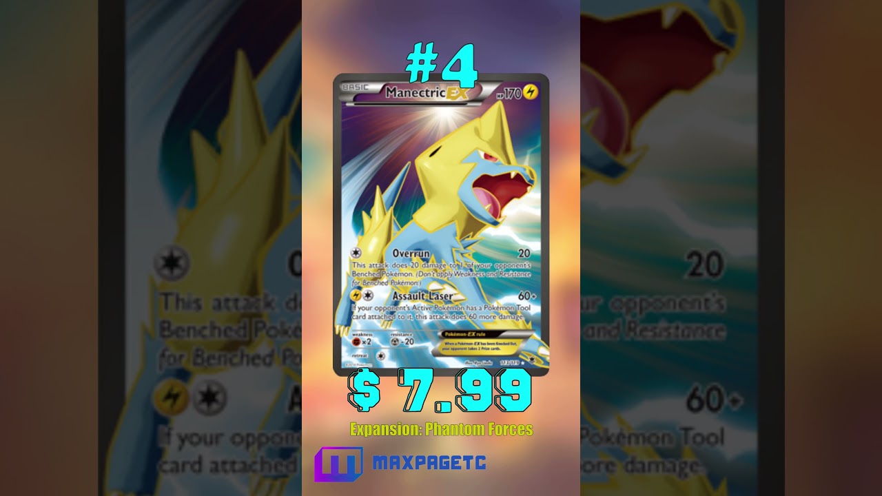 Top 10 Manectric Pokémon Cards 