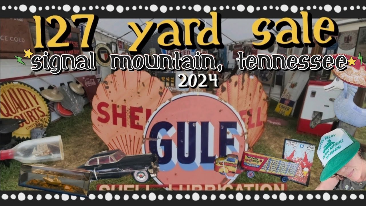 127 Yard Sale Signal Mountain, Tennessee 2024 - YouTube