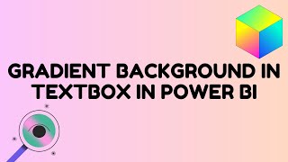 Gradient Background in Textbox in Power BI #dataanalytics #datascience #powerbi