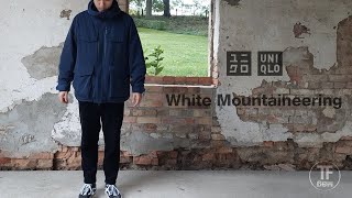 parka uniqlo white mountaineering