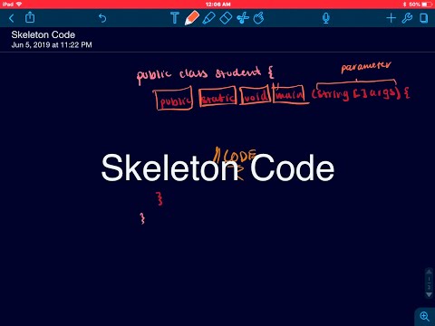 Skeleton Code