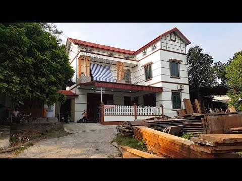 Video Nhà chữ L 2 tầng 110 mét vuông đẹp hiện đại ở nông thôn - youtube