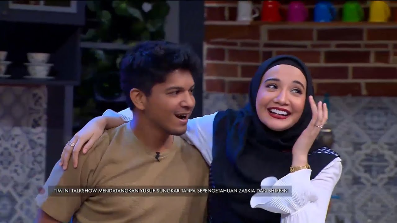 PERTAMA KALINYA YUSUF MASUK TV, SHIREEN DAN ZASKIA KAGET!