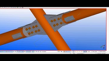 Tekla API App - Metal Cross Bracing