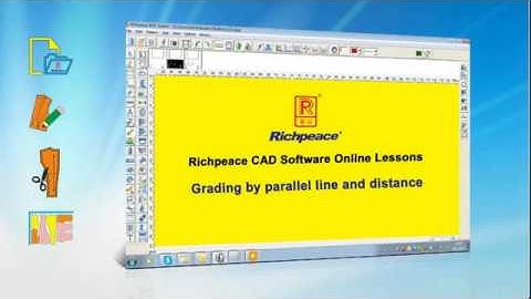 Richpeace CAD Software Online Lessons-Tip of the day-Grading by parallel line and distance (V9)