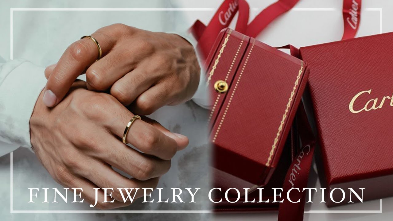 Exquisite Fine Jewelry Collection featuring Cartier Love Ring, Juste Un Clou, and Cartier Diamond Ring