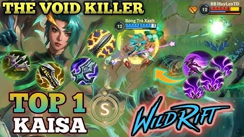 KILLER INSTINCT!!! KAISA BEST BUILD AND RUNES - TOP 1 GLOBAL KAISA By Bóng Trà Xanh - WILD RIFT
