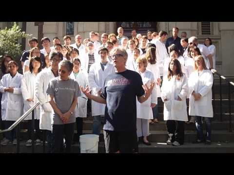 John Trojanowski, MD, PhD accepts his ALS Ice Buck...