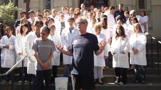 John Trojanowski, MD, PhD accepts his ALS Ice Bucket Challenge!