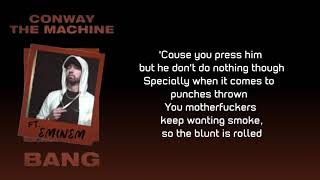 Eminem - Bang (Leaked Original Verse) Lyrics Resimi