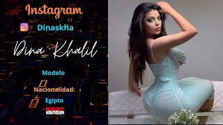 Dina Khalil Beautiful Model From Egypt Fashion And With Good  On Instagram Hd