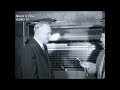 FROM 1954: KOMO News reporter Herb Robinson interviews King County election superintendent Ed Logan