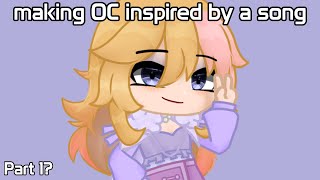 making OC inspired by a song | Part 1(?) - Killer Queen | Lovely Fody