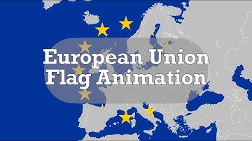 European Union Flag Animation