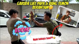 Bahaya Niiiiih ‼️ Garuda Liat Papa Berantem sama om temon