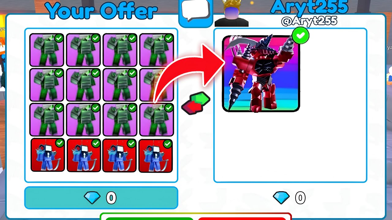 😱 I WILL EXCHANGE ALL MY INVENTORY FOR ULTIMATE 💎 | Toilet Tower
