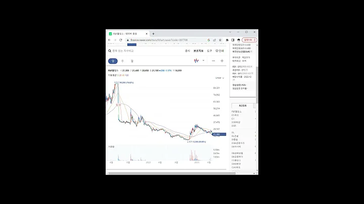 의류 브랜드 관련주 F&F홀딩스 1분 분석