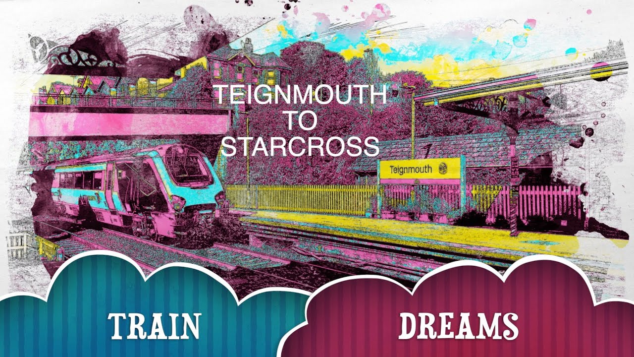 TEIGNMOUTH TO STARCROSS  -  DEMU CLASS 220 VOYAGER CLASS 221 SUPER. VOYAGER - TRAIN DREAMS