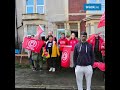 Dramatic moment human wall stops Bristol eviction
