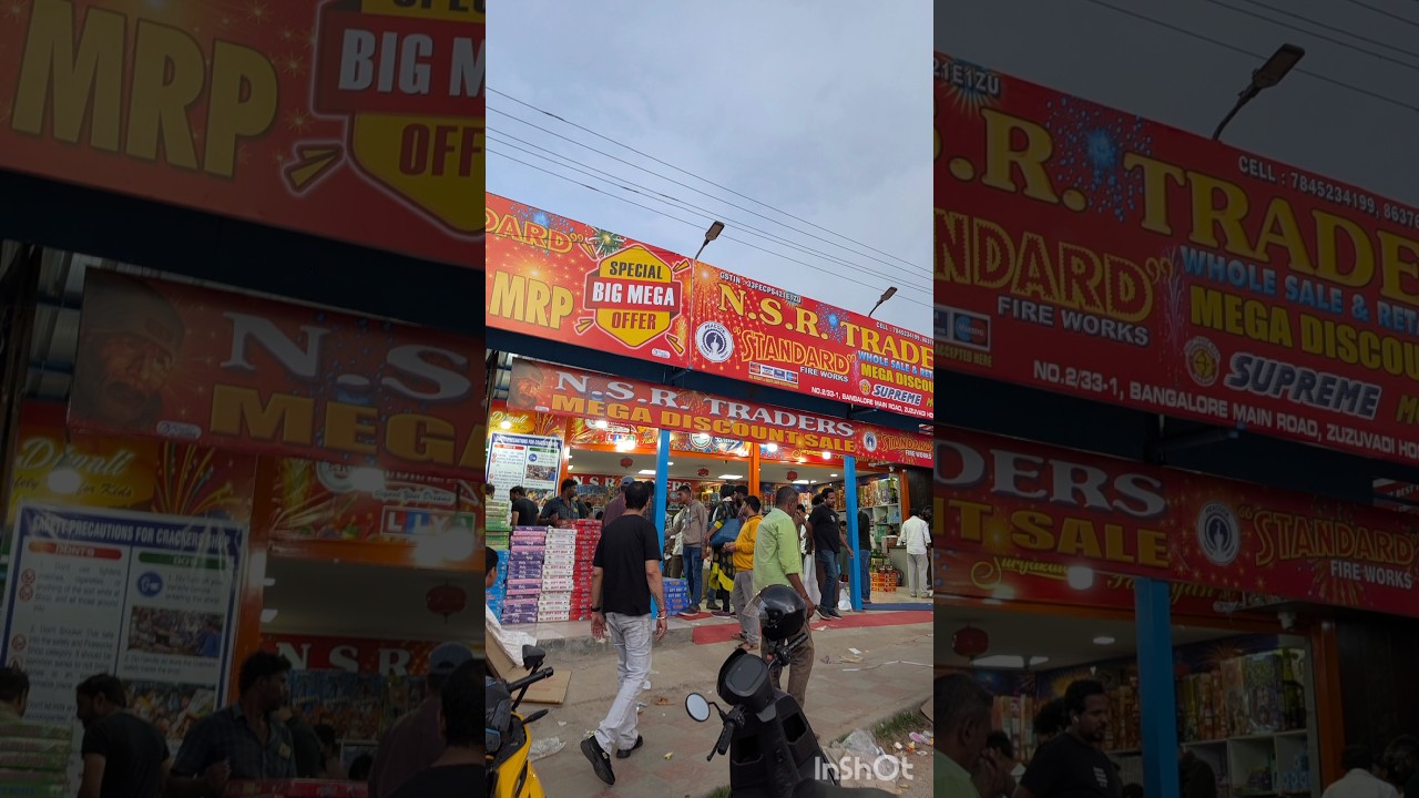 Hosur Wholesale Crackers Shops90% Discount Diwali Shopping