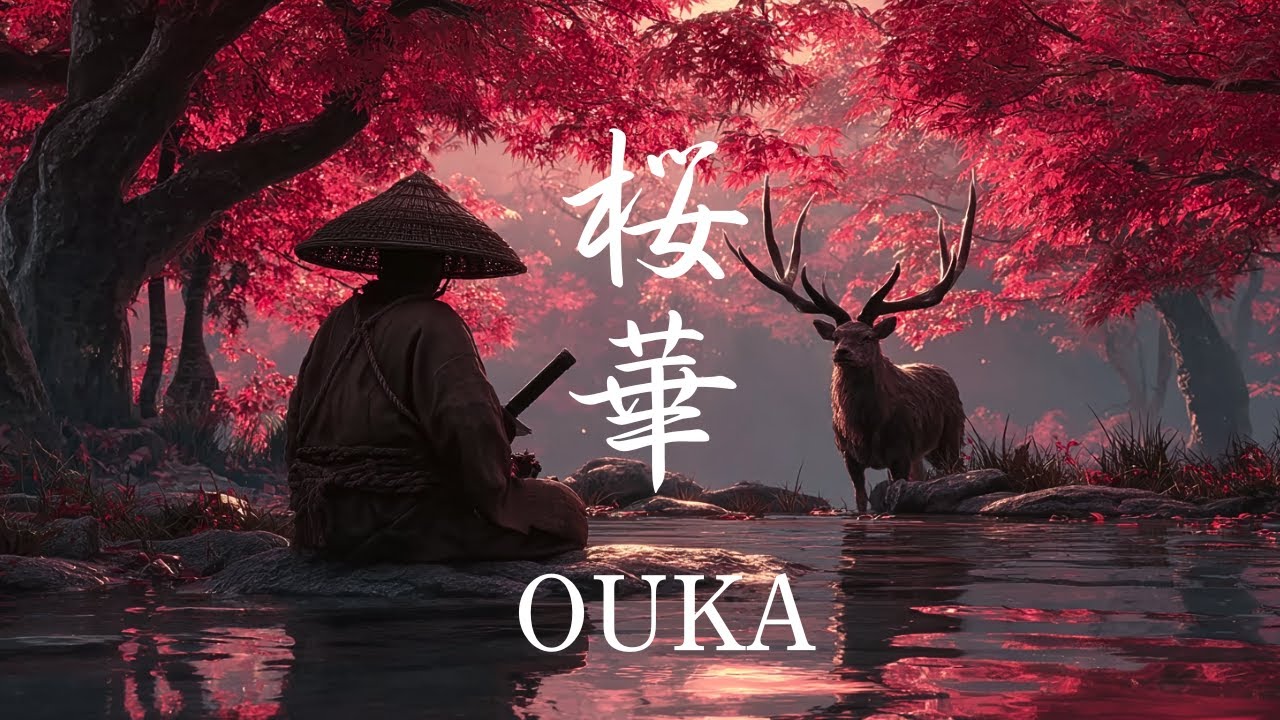 OUKA — Relaxing Japanese Cherry Blossom Music for Deep Sleep, Zen, Meditation