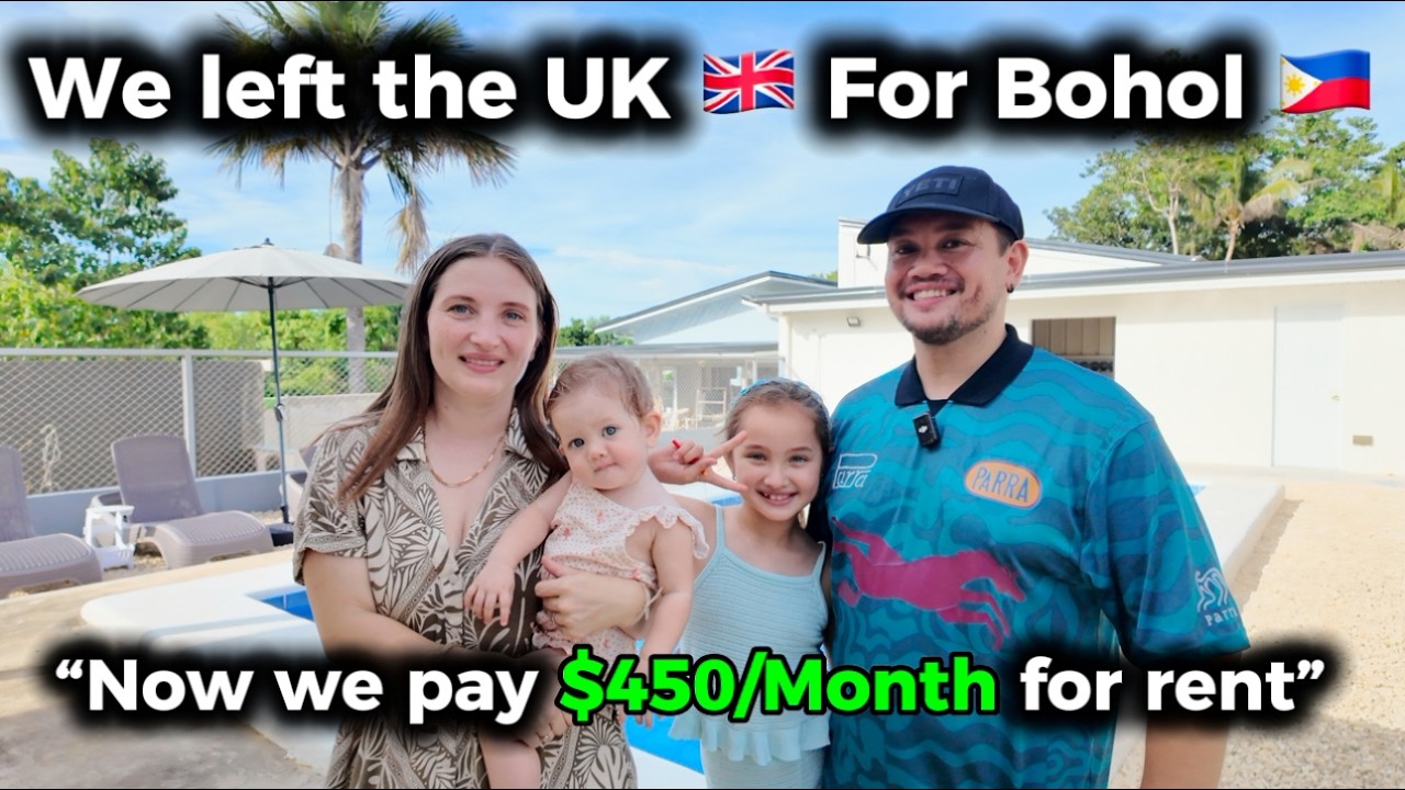 Эта семья покинула Великобританию и отправилась на Бохол, Филиппины | Экскурсия по роскошному дом...