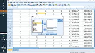 Spss, Test De Studentst.test A Deux Echantillons