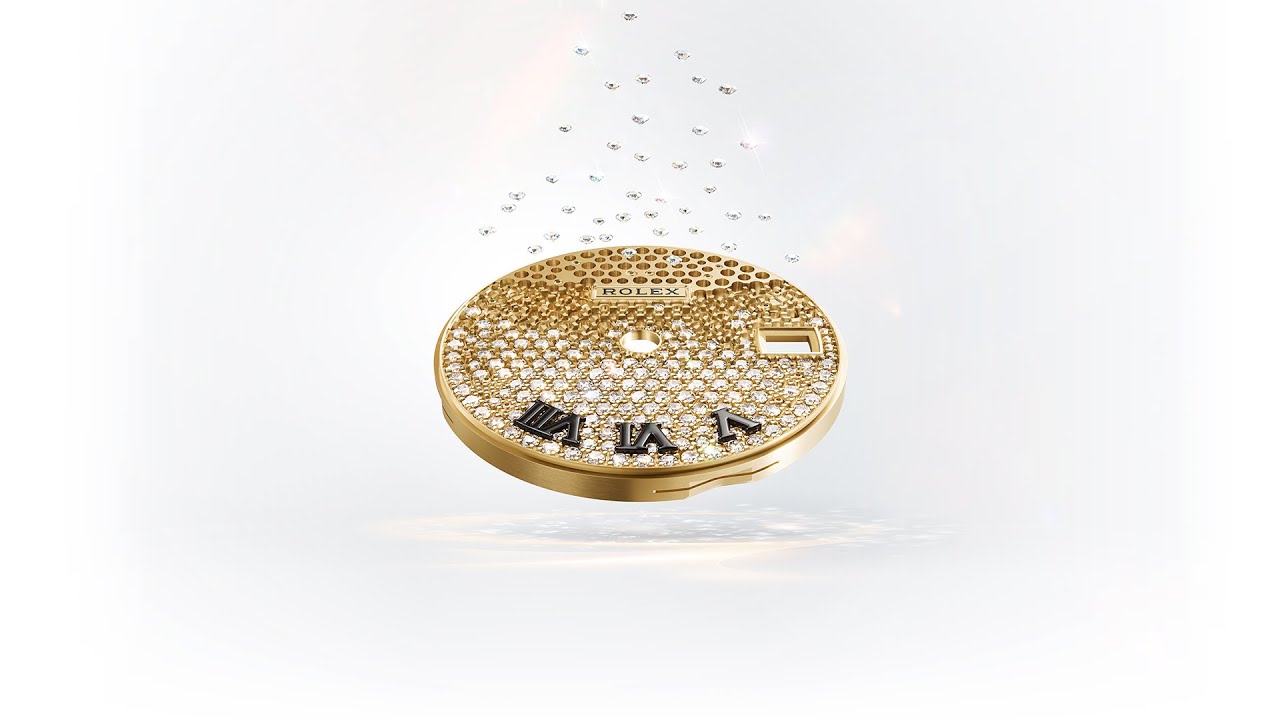 Rolex Watchmaking – Diamond-Paved Dial