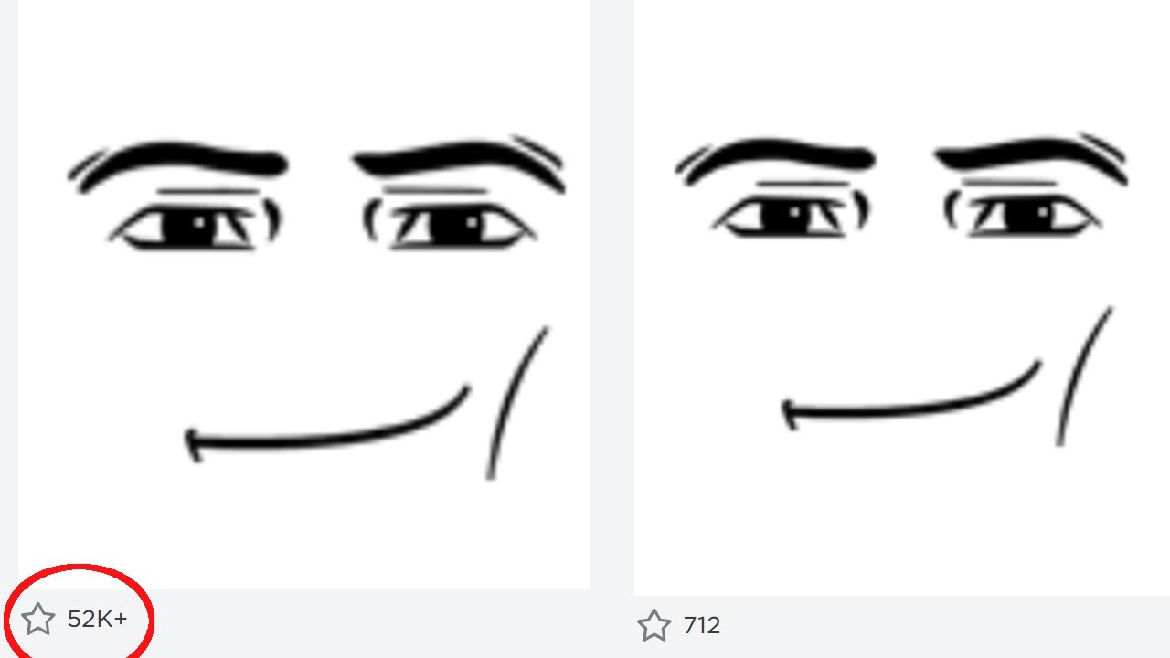 Wich Roblox Face?