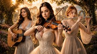 𝑨 𝑾𝒂𝒓𝒎 𝑳𝒊𝒈𝒉𝒕 𝑰𝒏 𝑻𝒉𝒆 𝑾𝒊𝒏𝒅🌙 Harp, Flute, Violin & Guitar 🌙 Uplifting Celtic Music