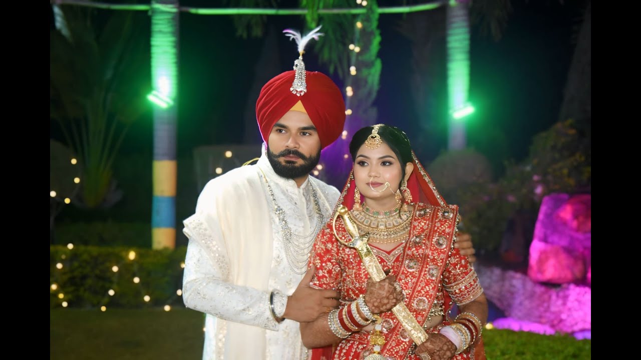 Simran Reception MANMOHANDEEP WEDS SIMRAN || RECEPTION CEREMONY || LIVE STREAMING - YouTube