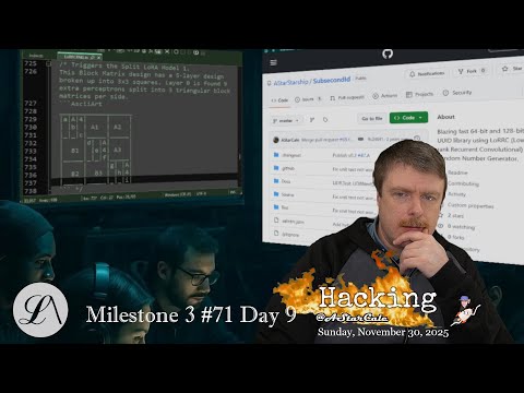 Low-rank Recurrent Convolutional Random Number Generator using LoRA & statistics Day 9