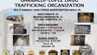 'Operation Tumbleweed' Goddard Announces Take-Down of Billion-Dollar Drug-Trafficking Organization