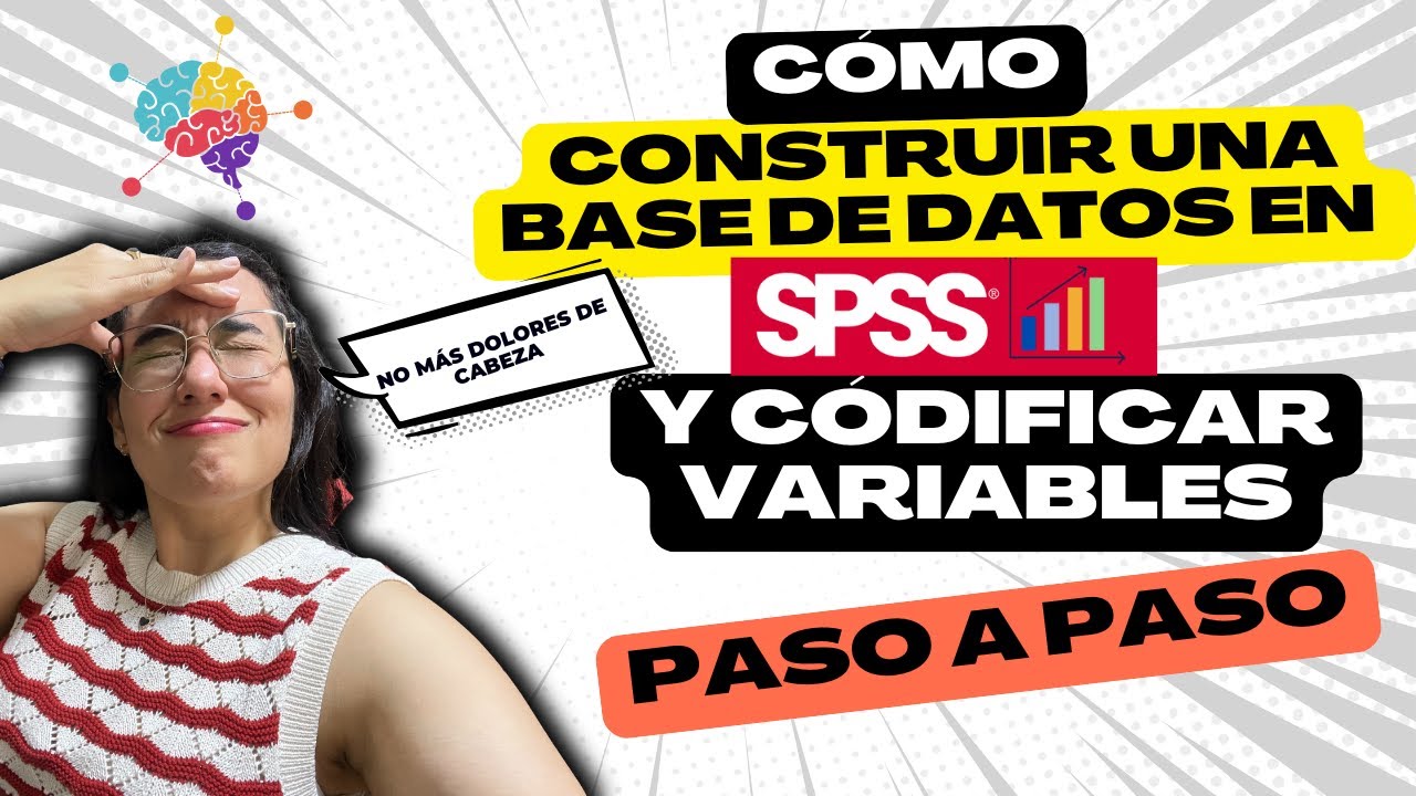 📊¿Cómo construir una base de datos en SPSS y codificar variables?✅