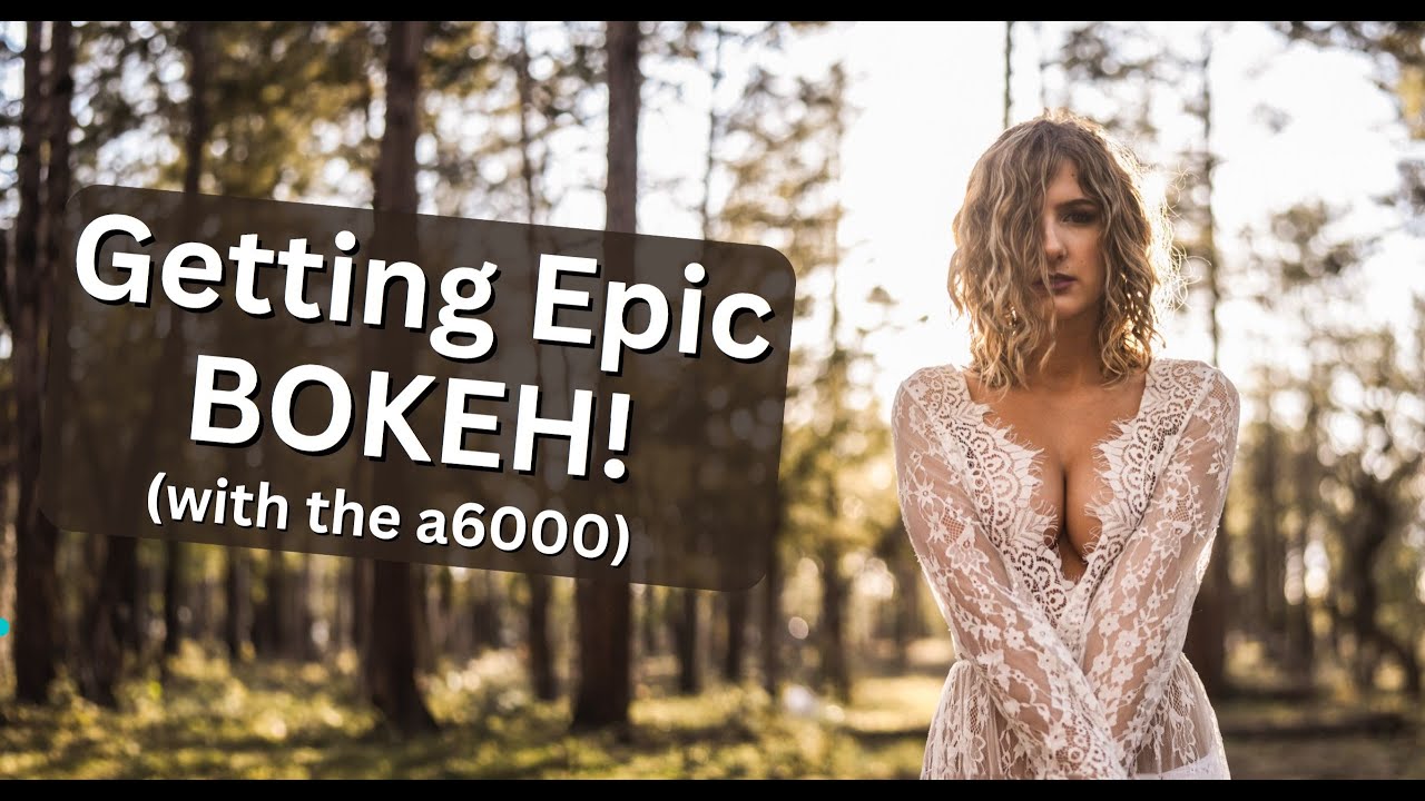 Sony a6000 Adjusting Aperture (blur the background/bokeh)