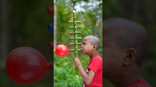Next Style Bamboo Creations with Six Balloons #shortsfeed #craft