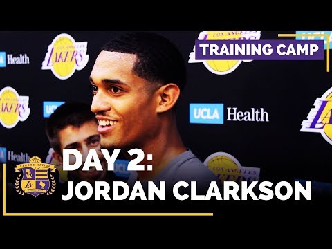 Lakers Training Camp: Jordan Clarkson (Day 2)