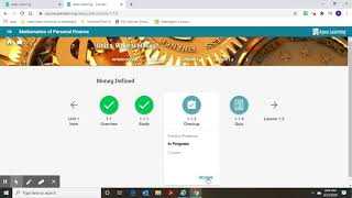 Washington County High School - How to Use APEX (Student View)