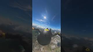 Skydiving - Near Miss In Slow Motion