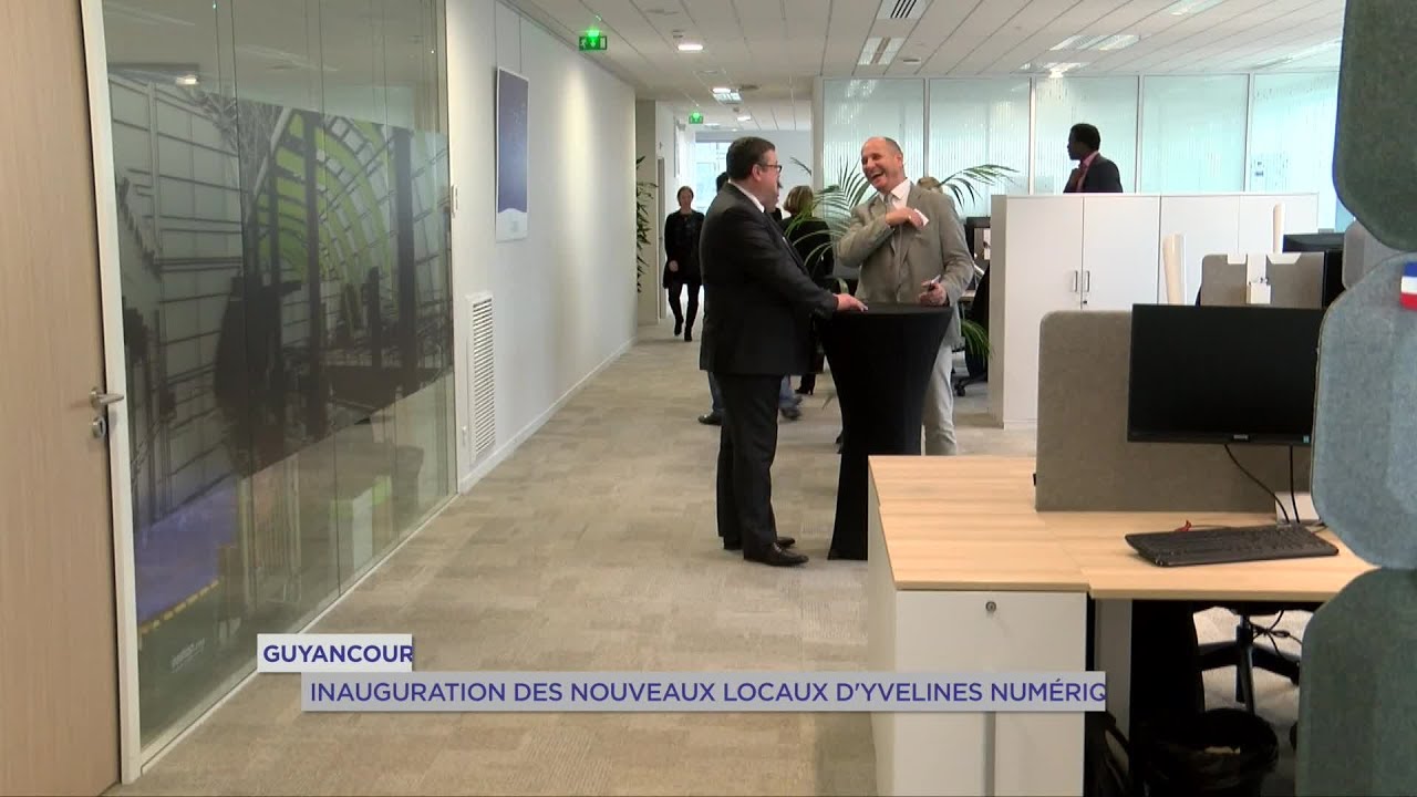 Yvelines | Guyancourt : Inauguration des nouveaux locaux d’Yvelines Numériques