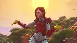 hot rox skin stage 4 shows her thicc booty w dance emotes fortnite season 9 duration 10 30 - thicc fortnite skins season 9