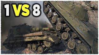 RABID Object 268 Version 4 • 11 Kills • 1 vs 8 • BEST BATTLE World of Tanks